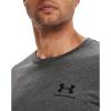 image:imageUnder Armour Mens UA Sportstyle Left Chest Short Sleeve ShirtGray