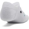 image:imageUnder Armour Unisex Adult Essential No Show Socks 6Pairs104 White  Halo Gray  Black