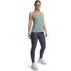 image:imageUnder Armour Womens HeatGear Armour High Waisted Ankle NoSlip Leggings044 Downpour Gray   White