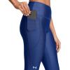 image:imageUnder Armour Womens HeatGear Armour High Waisted Ankle NoSlip Leggings432 Tech Blue   White