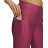 image:imageUnder Armour Womens HeatGear Armour High Waisted Ankle NoSlip Leggings659 Fuchsia Dusk   White
