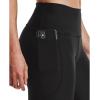 image:imageUnder Armour Womens HeatGear Armour High Waisted Ankle NoSlip LeggingsBlack 001White