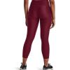 image:imageUnder Armour Womens HeatGear Armour High Waisted Ankle NoSlip LeggingsLeague Red 626White