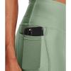 image:imageUnder Armour Womens HeatGear Armour High Waisted Ankle NoSlip LeggingsSilica Green 348White