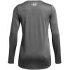 image:imageUnder Armour Womens HeatGear Compression LongSleeve TShirtCastlerockwhite
