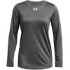 image:imageUnder Armour Womens HeatGear Compression LongSleeve TShirtCastlerockwhite
