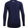 image:imageUnder Armour Womens HeatGear Compression LongSleeve TShirtMidnight Navywhite