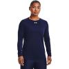 image:imageUnder Armour Womens HeatGear Compression LongSleeve TShirtMidnight Navywhite