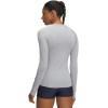 image:imageUnder Armour Womens HeatGear Compression LongSleeve TShirtMod Gray 012