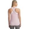 image:imageUnder Armour Womens HeatGear Racer Tank647 Prime Pink   White