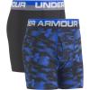 image:imageUnder Armour Boys Multipack Performance Tech Boxer Brief Lightweight amp Smooth Stretch FitUltra BlueBlack