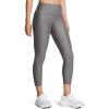 image:imageUnder Armour Womens HeatGear Armour High Waisted Ankle NoSlip Leggings020 Charcoal Light Heather   Black