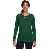 image:imageUnder Armour Womens HeatGear Compression LongSleeve TShirtForest Greenwhite