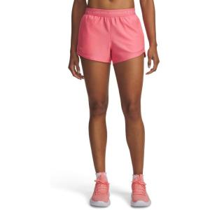 image:imageUA Tech Play Up Womens 3 Loose Fit Shorts600 Bittersweet Pink   Posh Pink