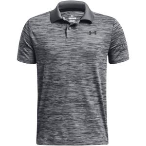 image:imageUnder Armour Boys Matchplay Golf Polo Big Kid012 Pitch Gray Light Heather   Black
