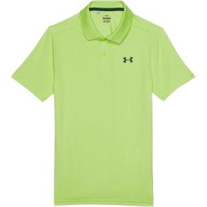 image:imageUnder Armour Boys Matchplay Golf Polo Big Kid304 Morph Green   Forest Green