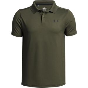 image:imageUnder Armour Boys Matchplay Golf Polo Big Kid390 Marine Od Green   Black