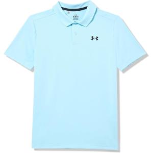 image:imageUnder Armour Boys Matchplay Golf Polo Big Kid494 Stream   Black