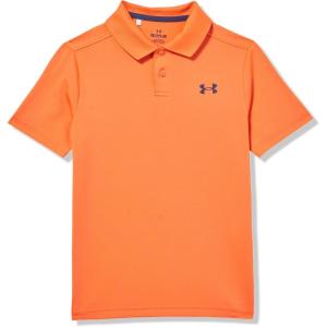 image:imageUnder Armour Boys Matchplay Golf Polo Big Kid847 Fire   Midnight Navy
