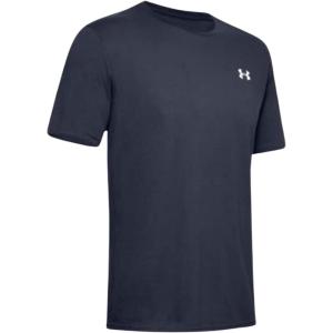 image:imageUnder Armour Mens Sportstyle Colorblock TShirtMidnight Navy  White 410