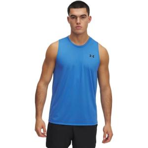 image:imageUnder Armour Mens Tech Tank Top402 Blue Atlantis   Black