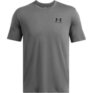 image:imageUnder Armour Mens UA Sportstyle Left Chest Short Sleeve Shirt025 Castlerock   Black