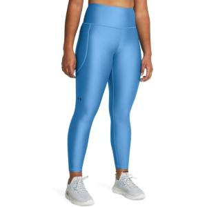 image:imageUnder Armour Womens HeatGear Armour High Waisted Ankle NoSlip Leggings444 Viral Blue   Black