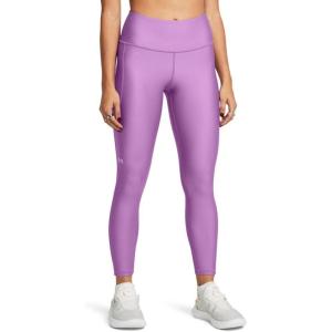 image:imageUnder Armour Womens HeatGear Armour High Waisted Ankle NoSlip Leggings560 Provence Purple   Purple Ace