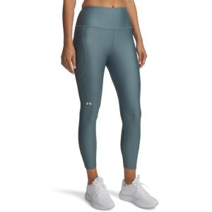 image:imageUnder Armour Womens HeatGear Armour High Waisted Ankle NoSlip Leggings587 Jasper Blue   White