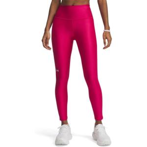 image:imageUnder Armour Womens HeatGear Armour High Waisted Ankle NoSlip Leggings681 Shaded Fuchsia   White
