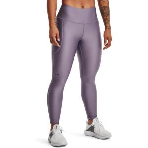 image:imageUnder Armour Womens HeatGear Armour High Waisted Ankle NoSlip LeggingsClub Purple 530Purple Switch