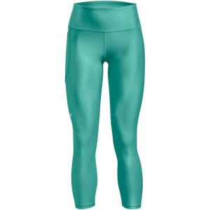 image:imageUnder Armour Womens HeatGear Armour High Waisted Ankle NoSlip LeggingsNeptune 369Sea Mist