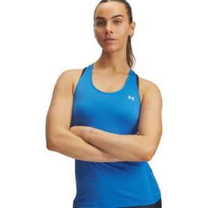 image:imageUnder Armour Womens HeatGear Racer TankBlue Atlantis   White