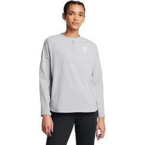 image:imageUnder Armour womens Utility Pro Cage Jacket011 Mod Gray   White