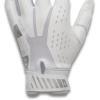image:imageUnder Armour Blur Pee Wee Football Gloves100 White  White  Metallic Silver