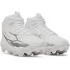 image:imageUnder Armour Boys Spotlight Hammer Jr Rm Football Cleats100 WhiteMetallic SilverMetallic Silver