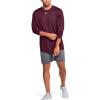 image:imageUnder Armour Mens Tech 20 Long Sleeve TshirtMaroon  White