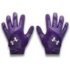 image:imageUnder Armour Mens Clean Up Baseball Gloves500 Purple  Purple  White