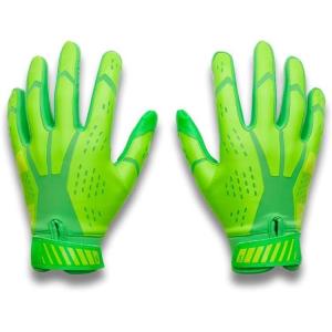 image:imageUnder Armour Blur Pee Wee Football Gloves300 Green Energy  Hyper Green  High Vis Yellow