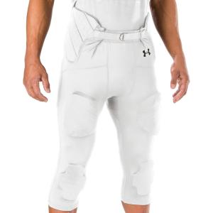 image:imageUnder Armour Gameday Integrated Football Pants Adult Adult Football Pants with PadsWhite
