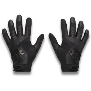 image:imageUnder Armour Mens Clean Up Baseball Gloves001 Black  Black  Metallic Black