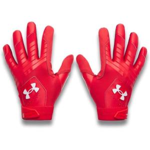 image:imageUnder Armour Mens Clean Up Baseball Gloves600 Red  Red  White