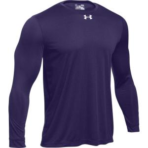 image:imageUnder Armour Mens Tech 20 Long Sleeve TshirtPurplemetallic Silver