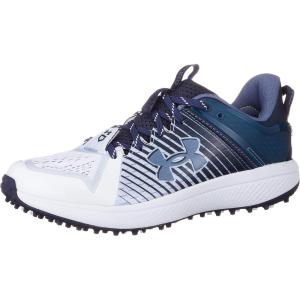image:imageUnder Armour Mens Yard Low Turf Baseball ShoeBaseball Shoe400 Midnight NavyWhiteMidnight Navy
