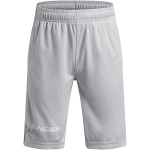 image:imageUnder Armour Boys Tech Graphic Shorts014 Halo Gray   White