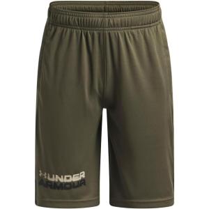 image:imageUnder Armour Boys Tech Graphic Shorts390 Marine Od Green  Khaki Base  Black