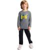 image:imageUnder Armour Boys Long Sleeve Logo Graphic TShirt Lightweight amp Breathable Relaxed FitCastlerock Logo Twist