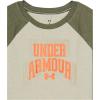 image:imageUnder Armour Boys Long Sleeve Logo Graphic TShirt Lightweight amp Breathable Relaxed FitKhaki Base Mark