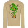 image:imageUnder Armour Boys Long Sleeve Logo Graphic TShirt Lightweight amp Breathable Relaxed FitKhaki Fly Trap