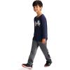 image:imageUnder Armour Boys Long Sleeve Logo Graphic TShirt Lightweight amp Breathable Relaxed FitNavy Satellite